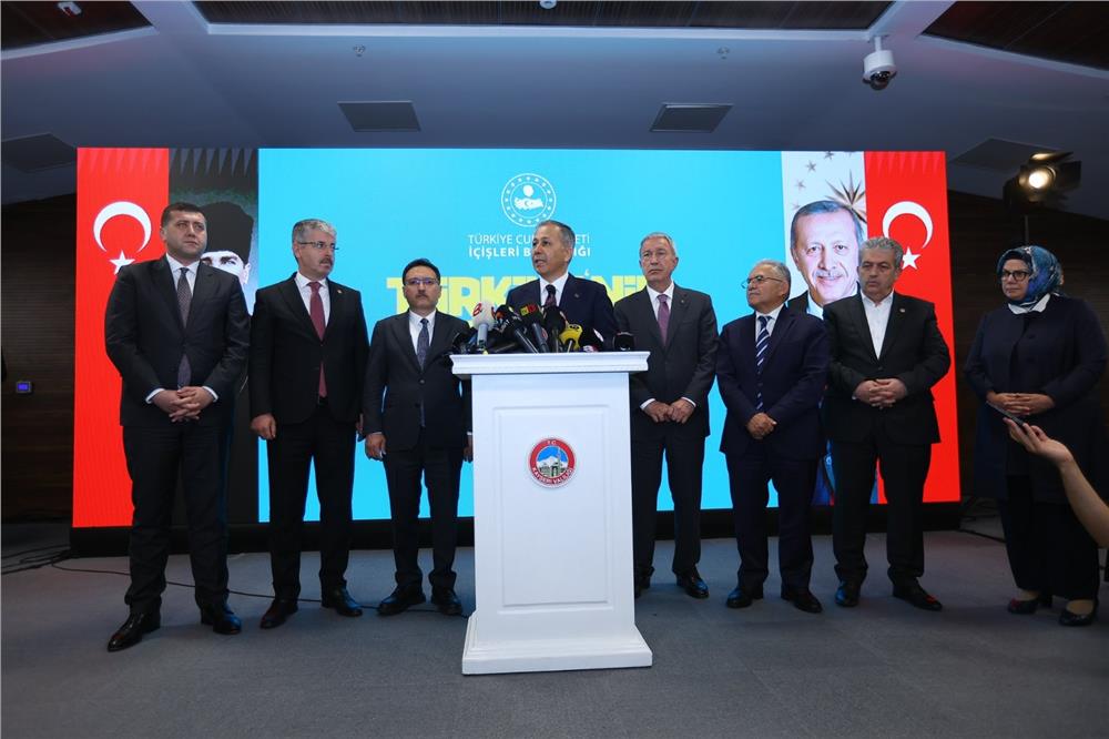 Bakan Yerlikaya, Kayseri'de konuştu