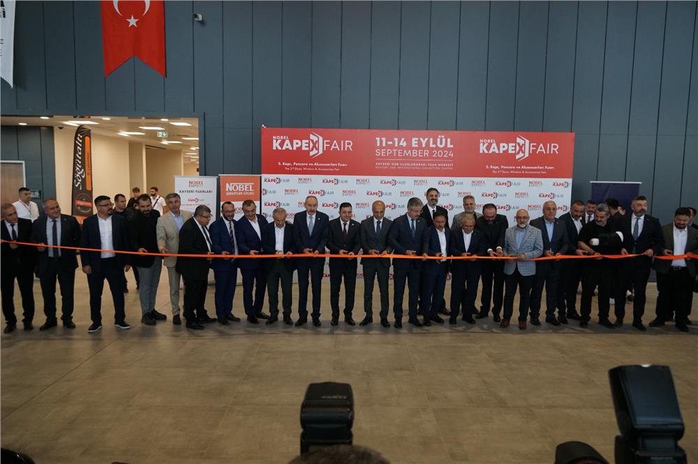 KAPEX Kapı, Pencere ve Aksesuarları Fuarı, Kapılarını Açtı