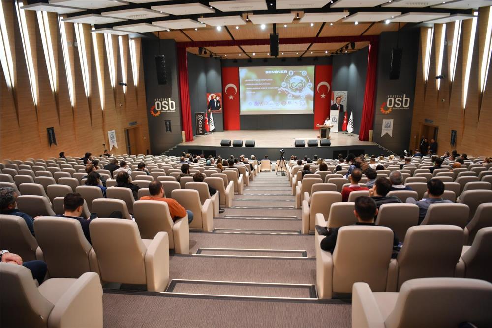 Karbon ayak izi hesaplaması ve sürdürülebilirlik semineri Kayseri OSB’de gerçekleştirildi