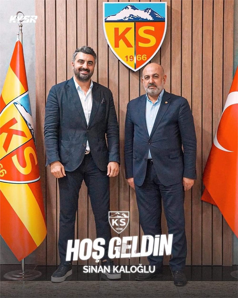 Kayserispor'da Sinan Kaloğlu dönemi