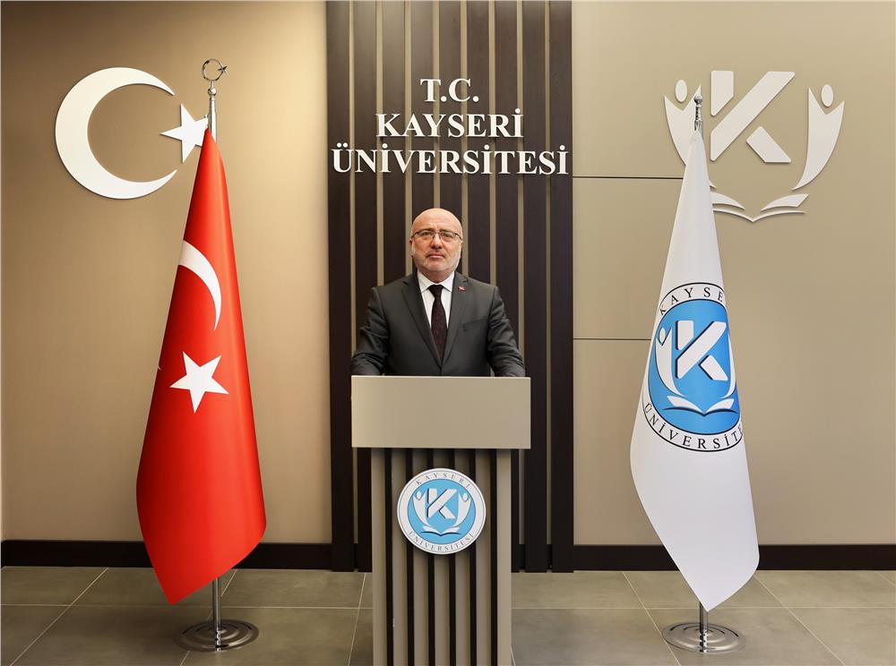 KAYÜ Rektörü Prof. Dr. Kurtuluş Karamustafa'dan “29 Ekim Cumhuriyet Bayramı” Mesajı