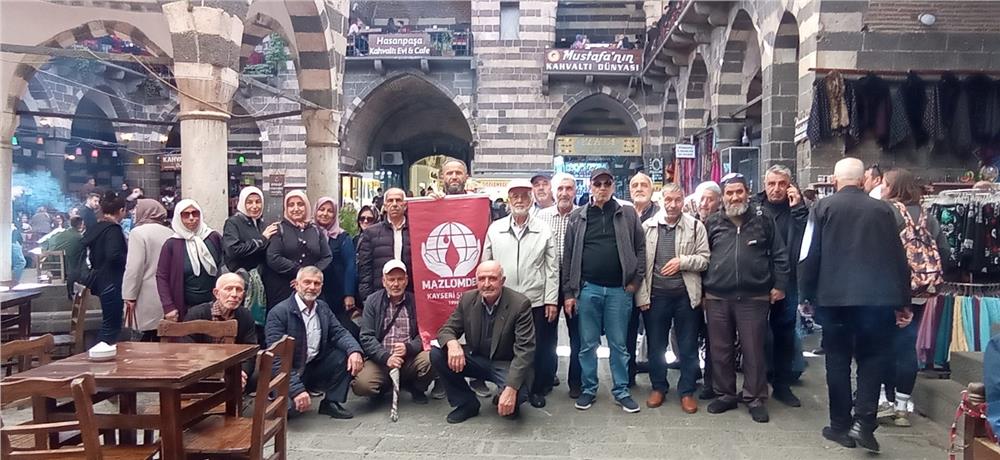 MAZLUMDER Kayseri Şubesi'nden Güneydoğu’da tarihe yolculuk