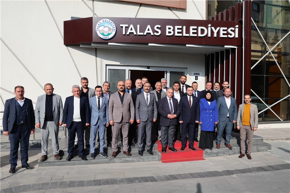 MHP Kocasinan Teşkilatı'ndan Başkan Yalçın'a ziyaret