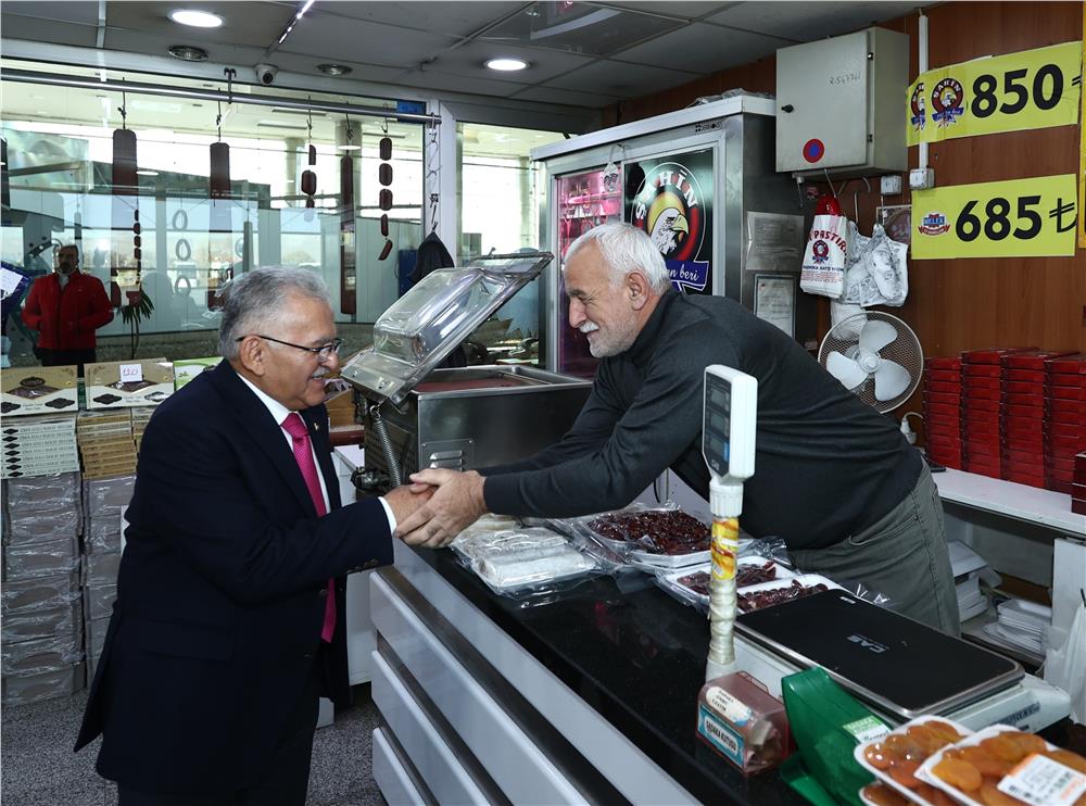 Otogar esnafından Başkan Büyükkılıç'a teşekkür