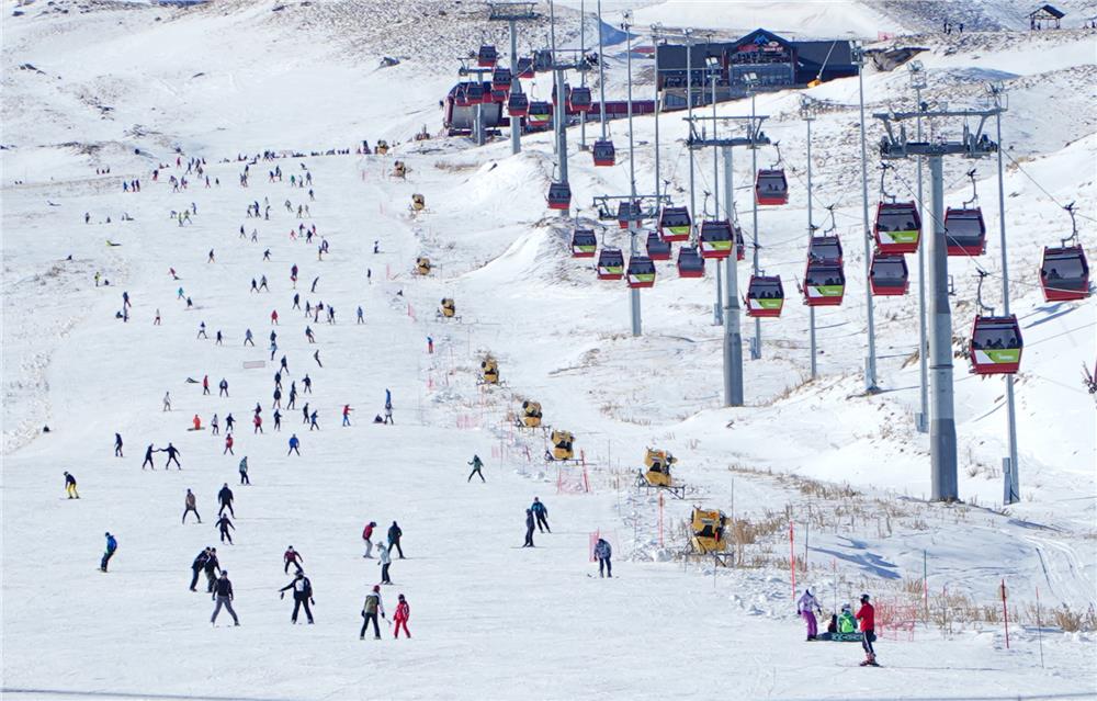 Erciyes 110 bin ziyaretçi ağırladı