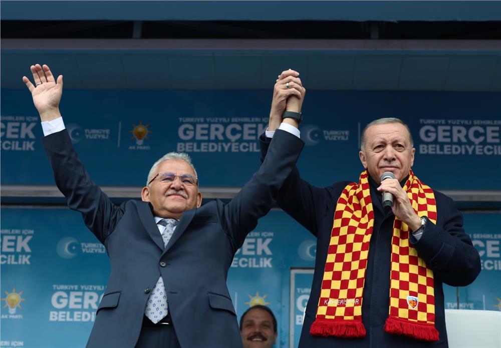 Kayseri’yi  “Cumhurbaşkanı” Heyecanı Sardı