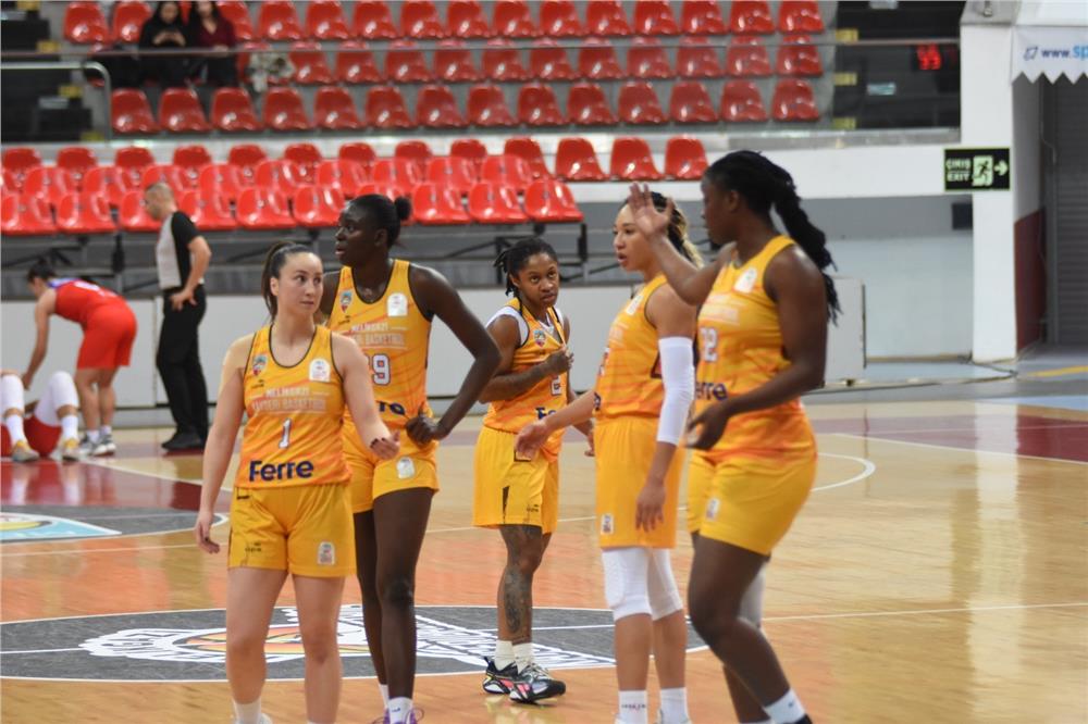 Türkiye Kadınlar Basketbol Ligi: Melikgazi Kayseri Basket: 76 - OGM Ormanspor: 81