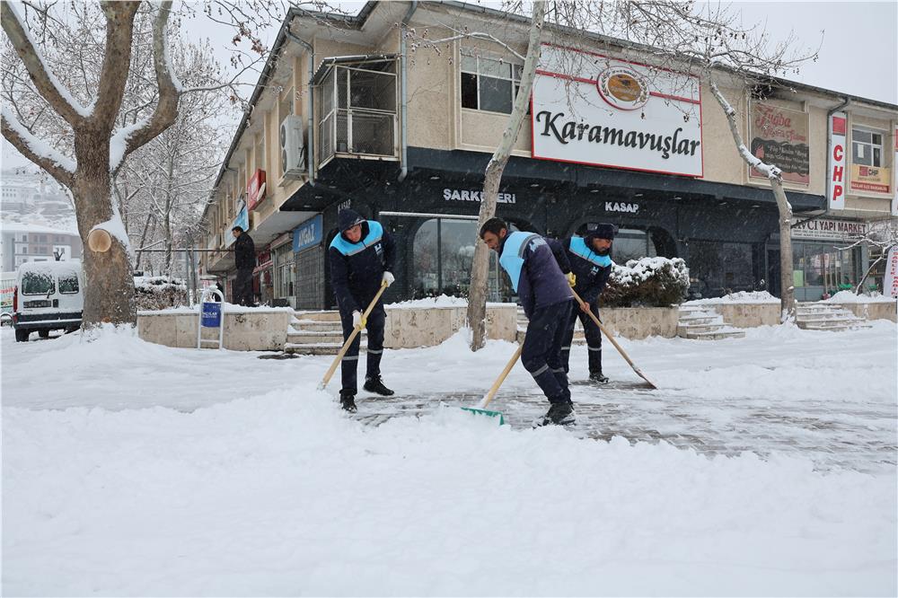 Başkan Özdoğan:Kar rahmettir, berekettir, sağlıktır