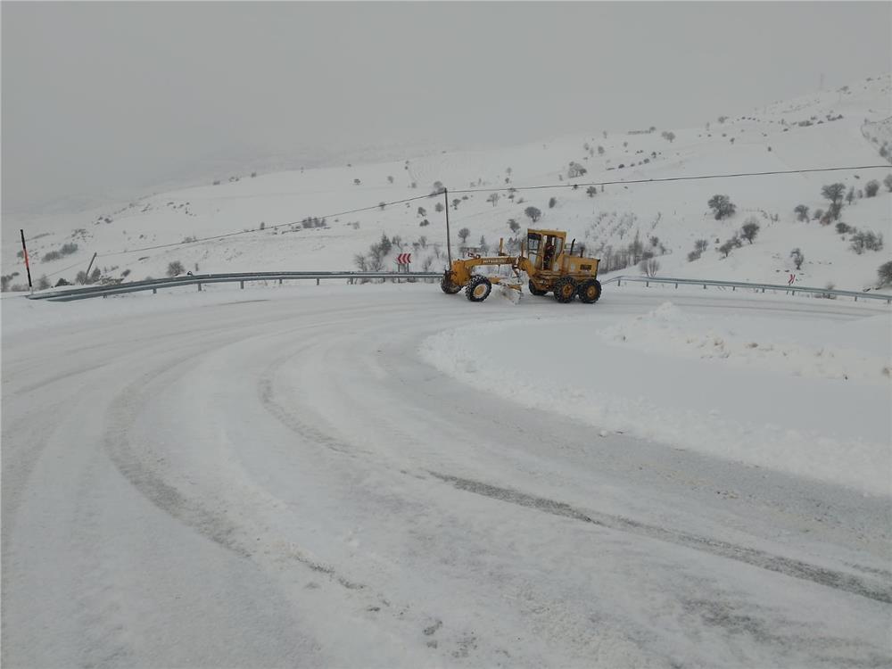 Kayseri'de kapalı yol kalmadı